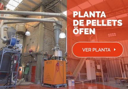 planta de pellet Öfen